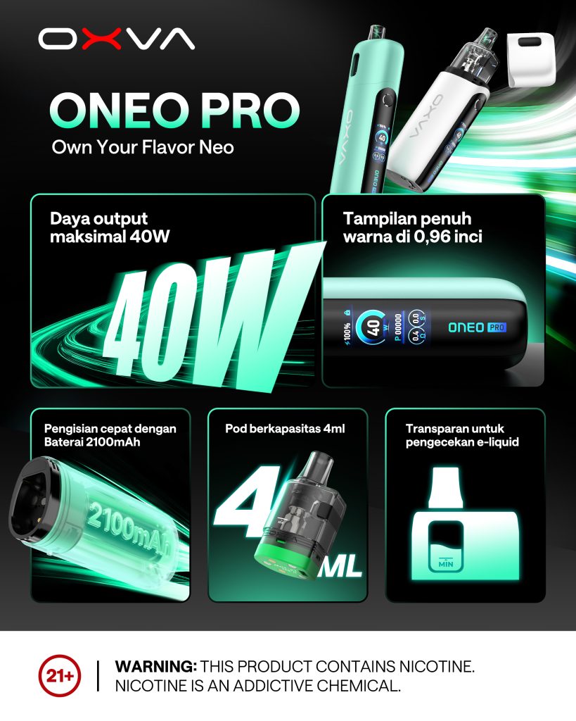 OXVA ONEO PRO 奧尼奧煙彈 (10月新品) 商品特色 7