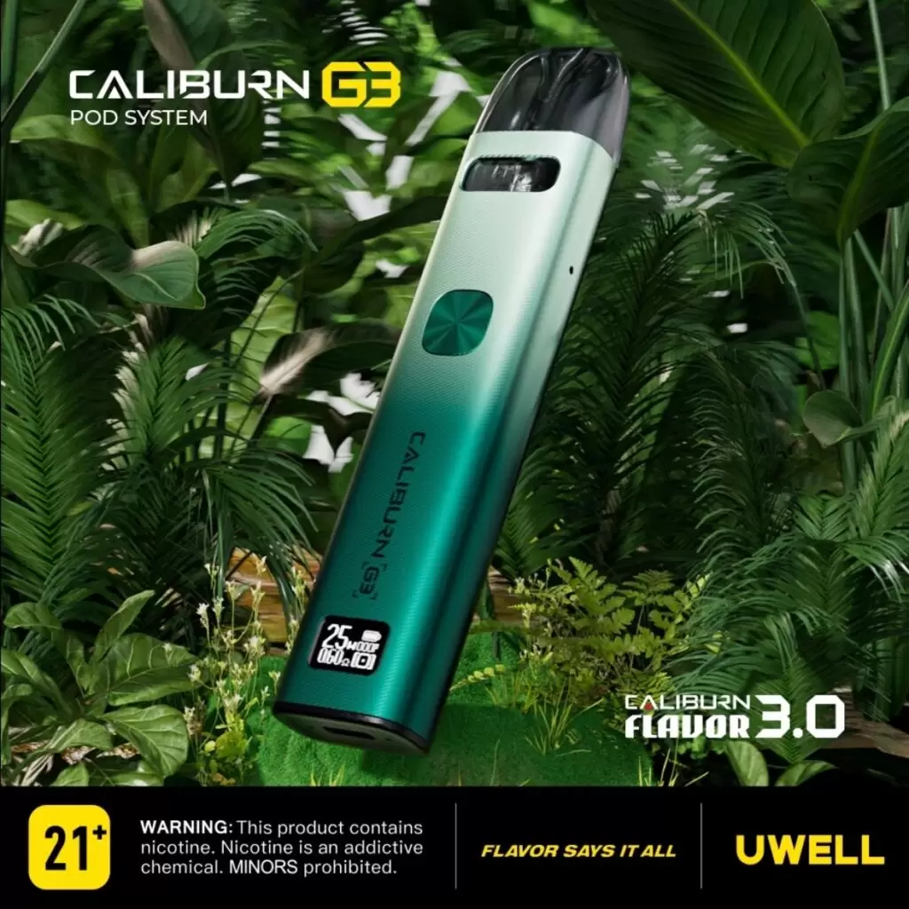 UWELL CALIBURN G3 KIT 咖哩棒 商品特色 6