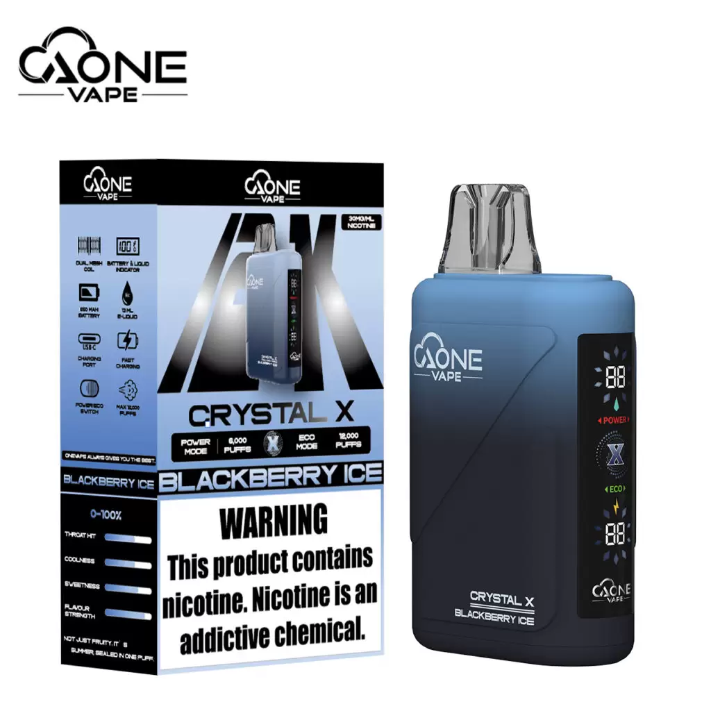 AONE Crystal X 水晶 2 代｜16000 口大容量一次性電子煙 商品特色 8
