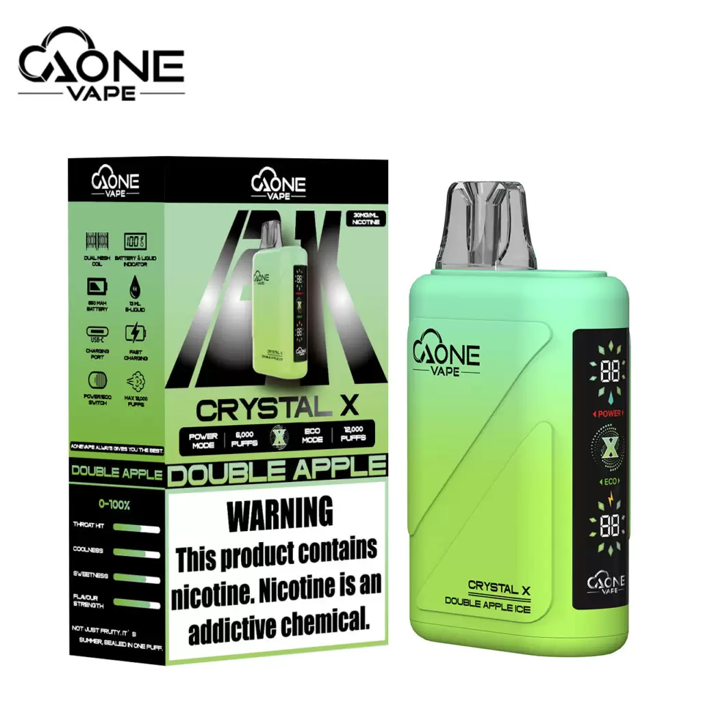 AONE Crystal X 水晶 2 代｜16000 口大容量一次性電子煙 商品特色 6