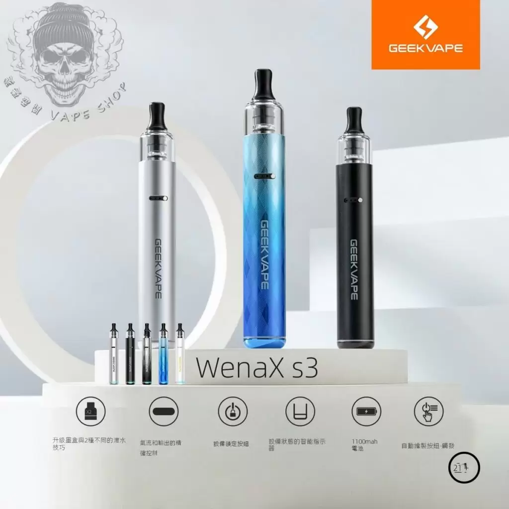 Geek vape 威納克斯WENAX S3 小煙主機 商品特色 2