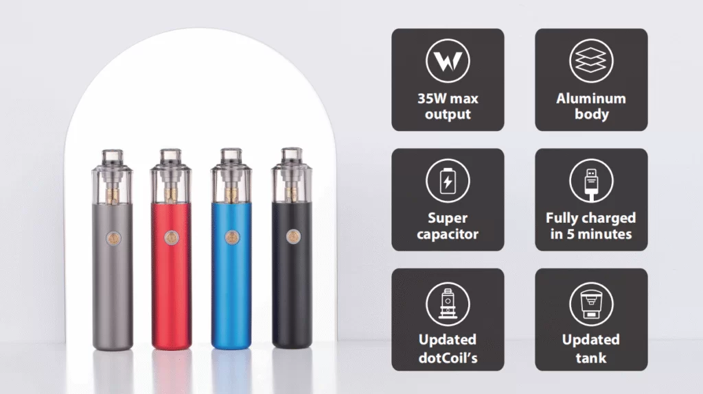 Dotmod Revo V1.5｜佩特里三段式調壓小煙主機 商品特色 5