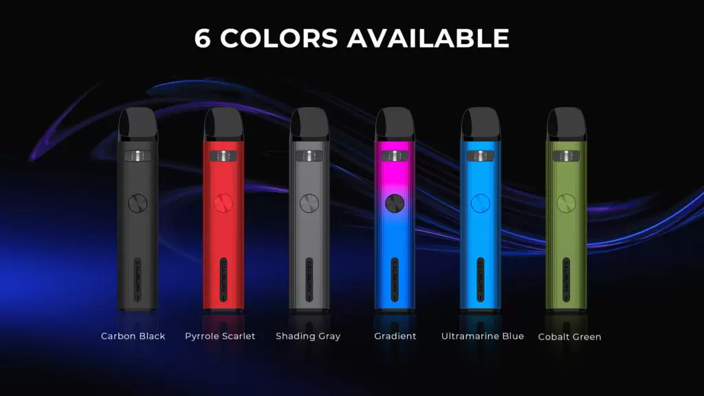 Uwell Caliburn G2 咖哩棒 小煙套裝 商品特色 2