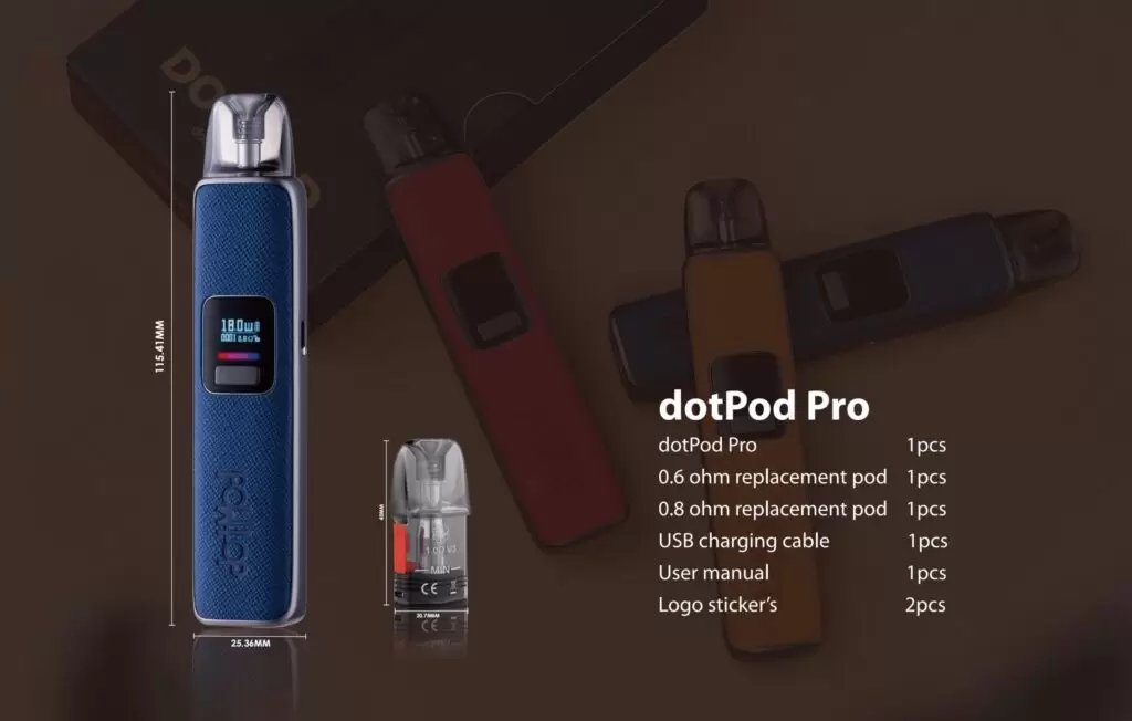 DOTMOD佩特里 DOTPODS PRO 35W 小煙主機 商品特色 2