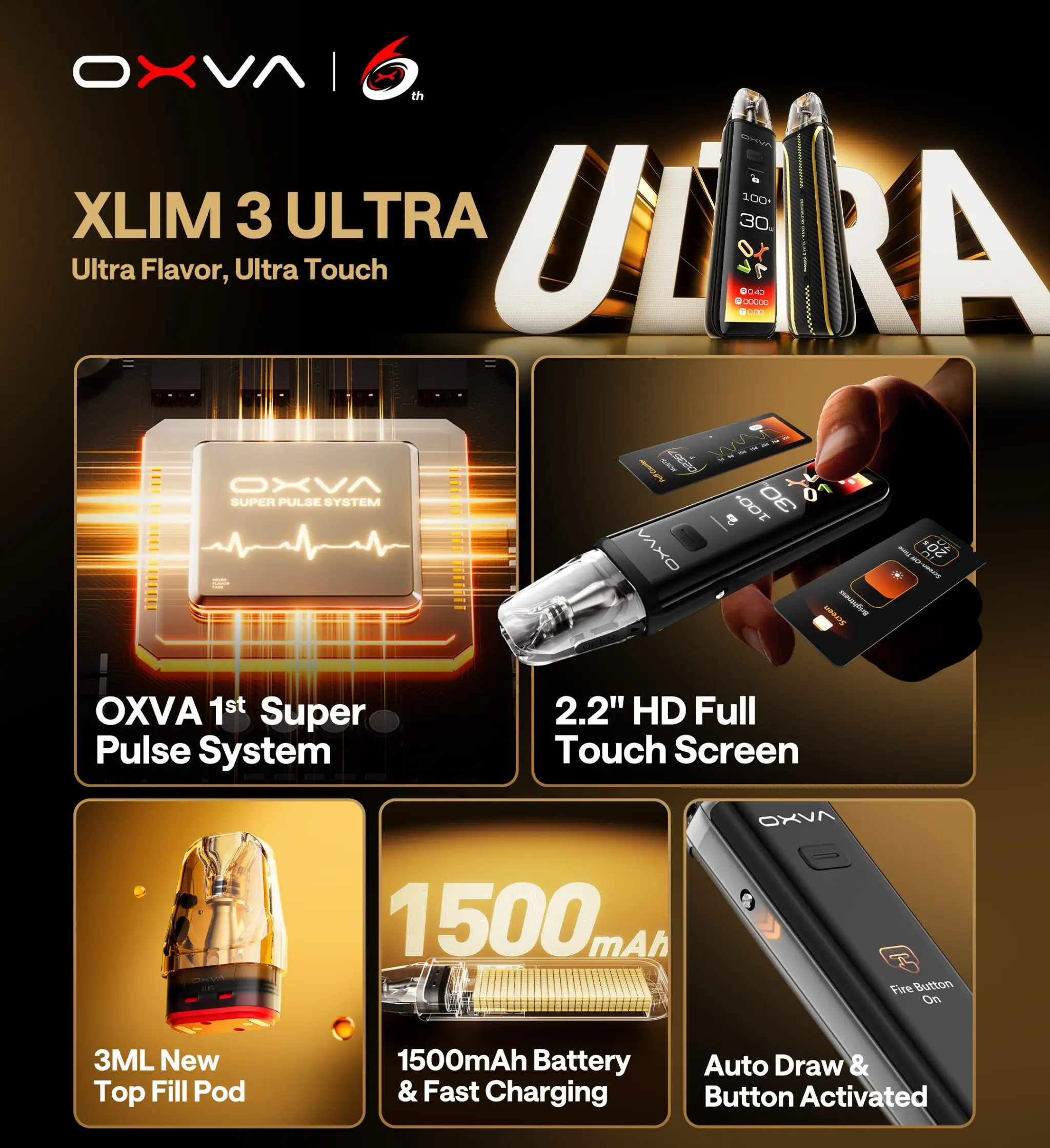 OXVA XLIM 3 ULTRA 奧創